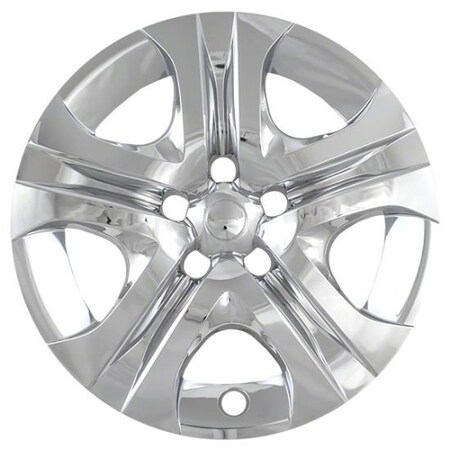 Coast2Coast 17", 5 Spoke, Chrome Plated, Plastic, Set Of 4, Bolt On IWC50417C